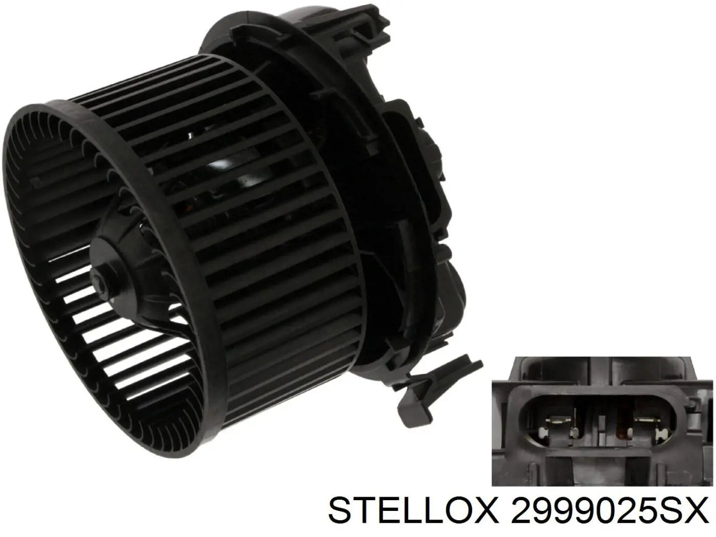 Двигун вентилятора пічки (обігрівача салону) Stellox 2999025SX ціна, від 43.56 USD