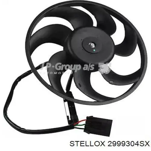 Купити 2999304SX Stellox Електровентилятор охолодження в зборі (двигун + крильчатка)