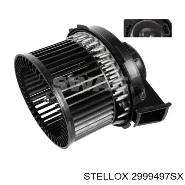 Двигун вентилятора пічки (обігрівача салону) Citroen Xsara Picasso (N68) (Сітроен Xsara)