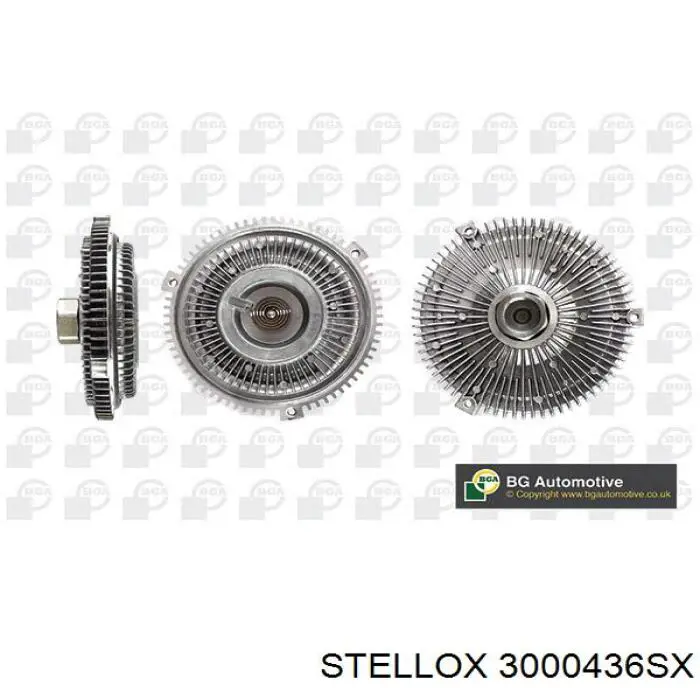 В'язкова муфта вентилятора Polcar 200023F6 ціна, від 23.49 USD