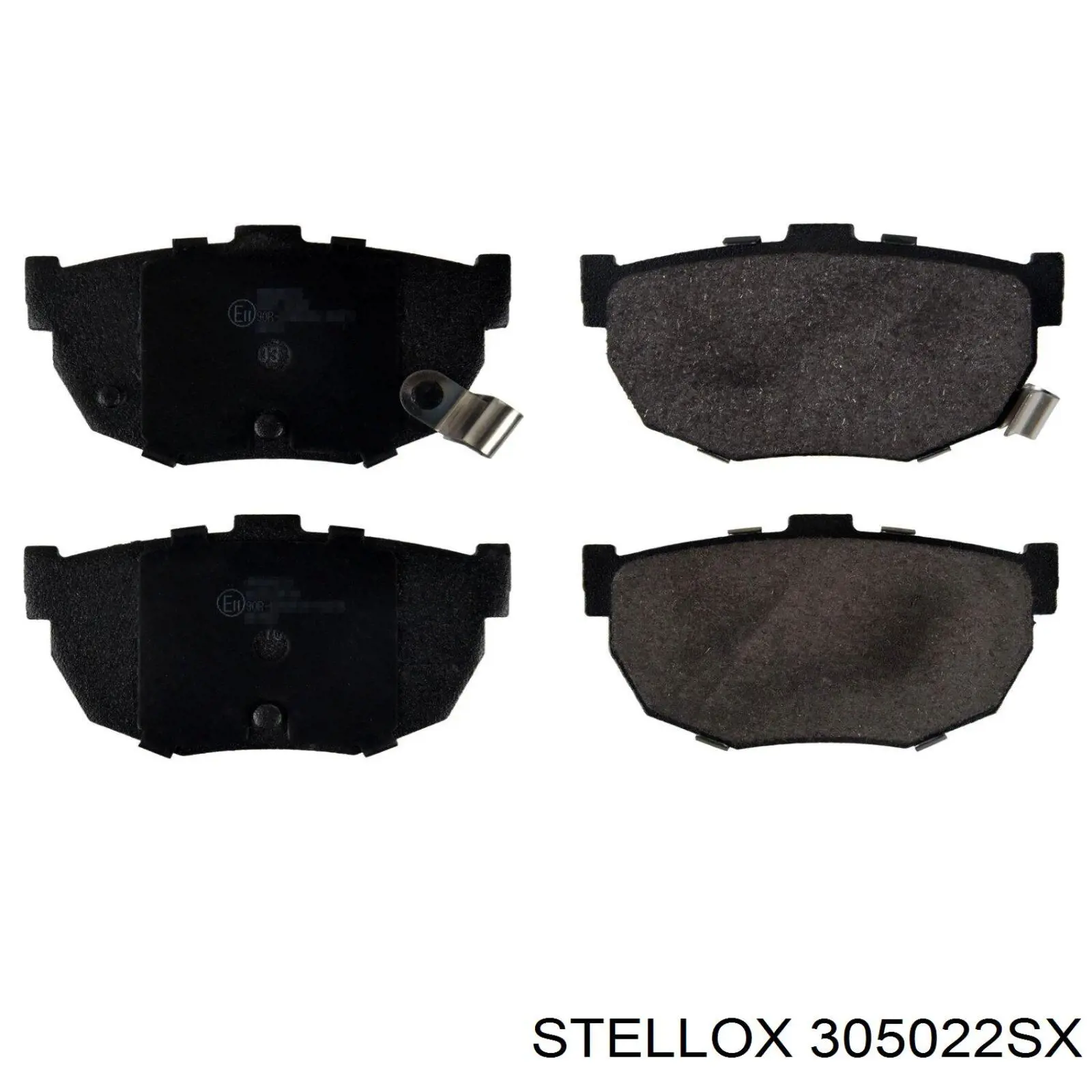 305022SX Stellox Передні гальмівні колодки