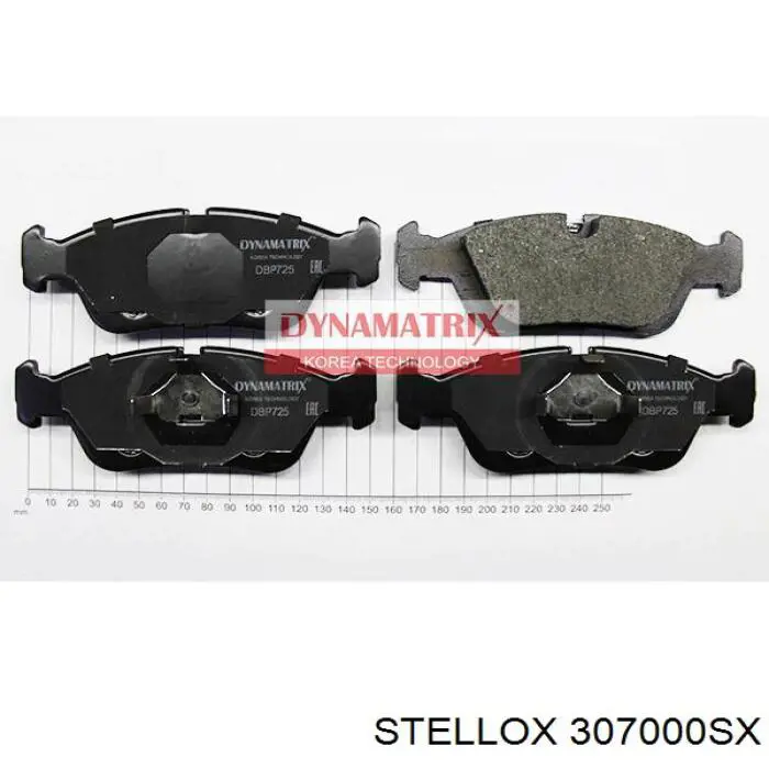 Купити 307000SX Stellox Колодки гальмівні передні, дискові