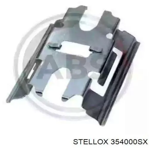 Колодки гальмові задні, дискові 354000SX Stellox