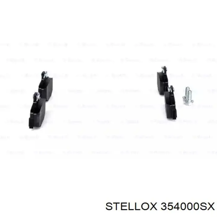 Купити 354000SX Stellox Задні колодки