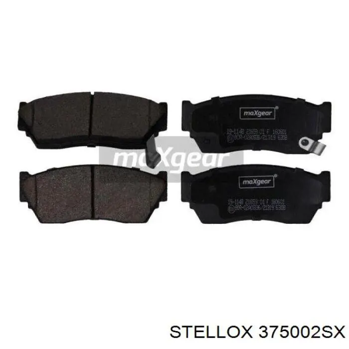 375002SX Stellox Передні гальмівні колодки