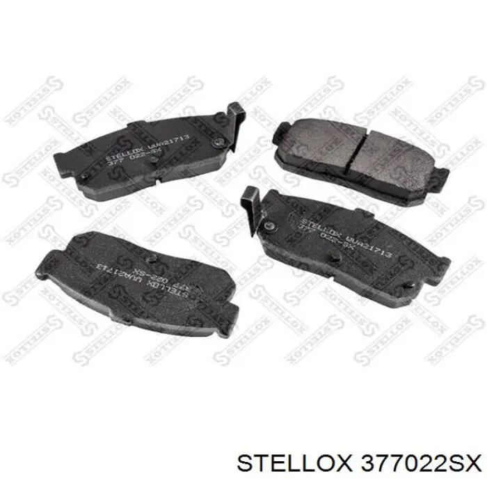 377022SX Stellox колодки гальмові задні, дискові