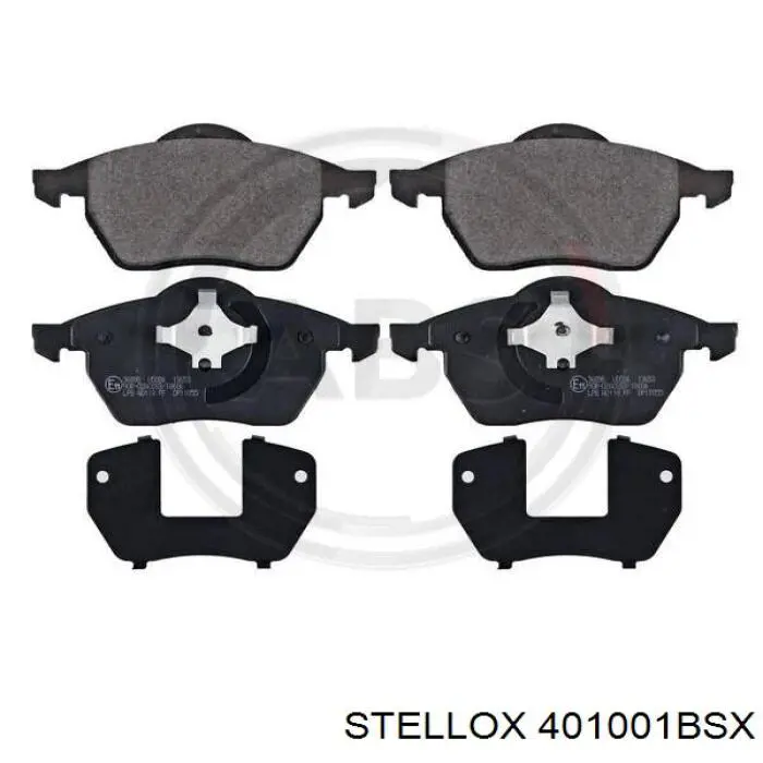 401001BSX Stellox Передні гальмівні колодки