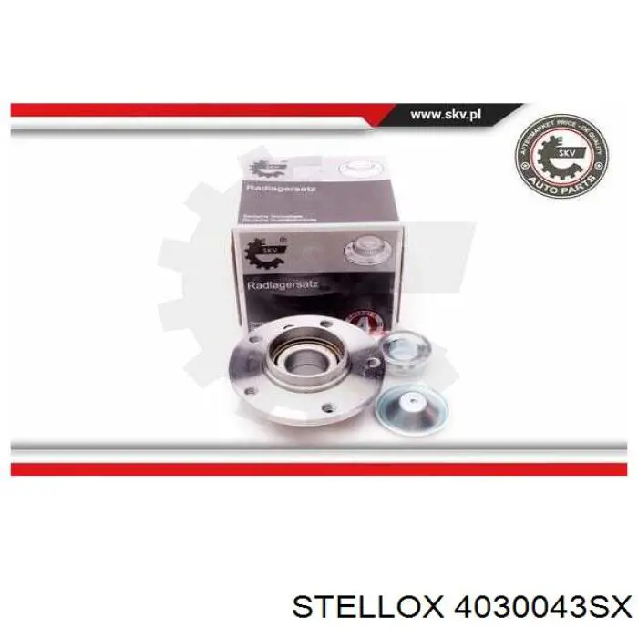 Маточина колеса передня Stellox 4030043SX ціна, від 38.71 USD