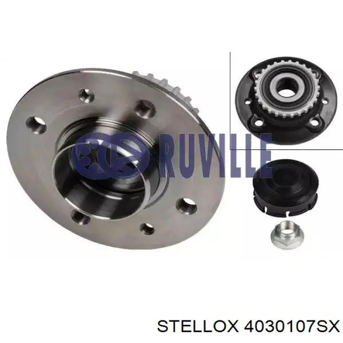 4030107SX Stellox Маточина задня