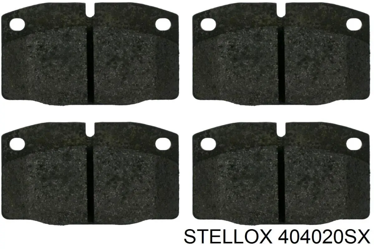 Передні тормозні колодки 404020SX Stellox
