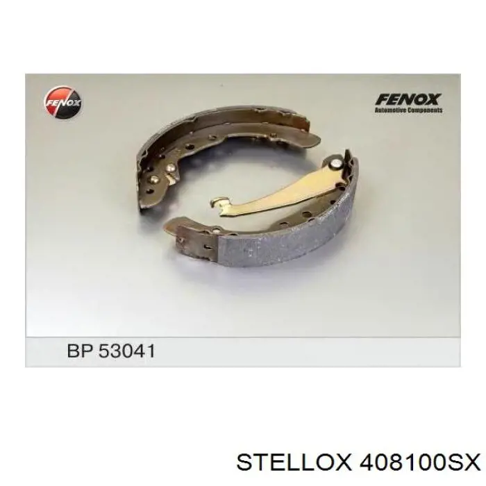 Колодки гальмові задні, барабанні Stellox 408100SX ціна, від 18.68 USD