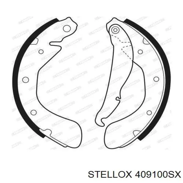 Купити 409100SX Stellox Колодки гальмові задні, барабанні