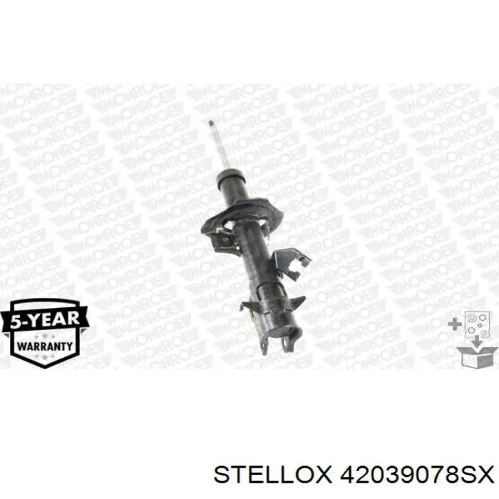 42039078SX Stellox Ліва передня стійка