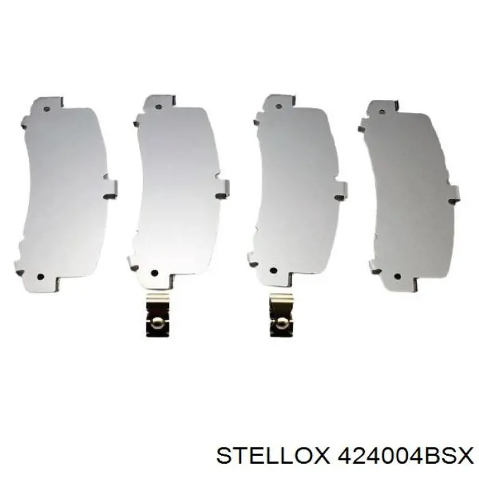 Задні гальмівні колодки Stellox 424004BSX ціна, від 17.14 USD