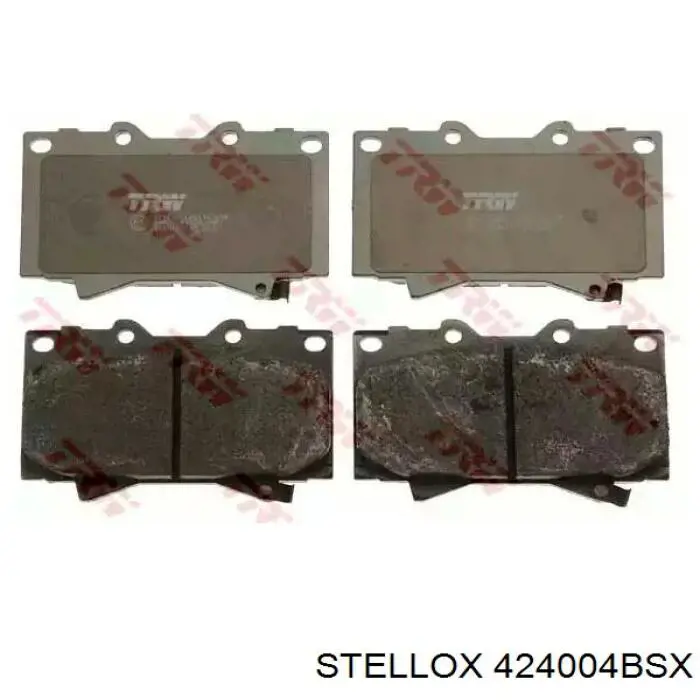 Купити 424004BSX Stellox Задні колодки