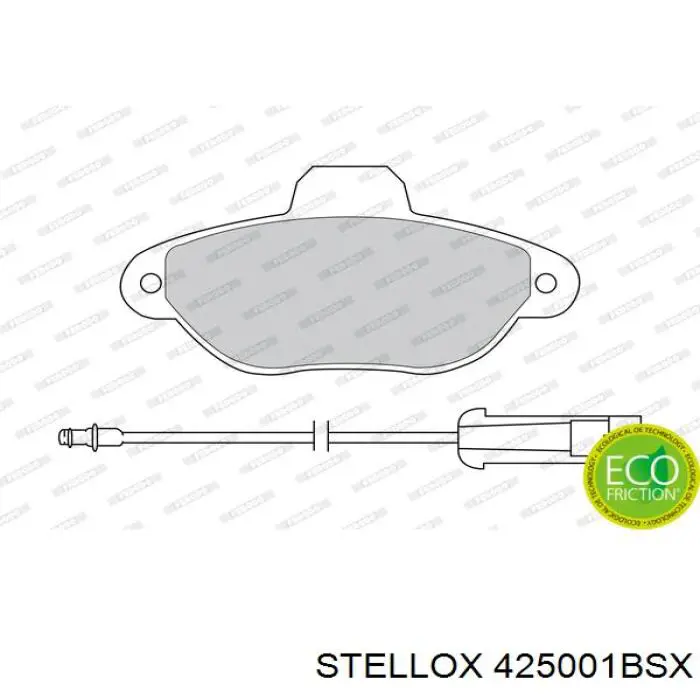 Гальмівні колодки Ford 2612846 ціна, від 23.06 USD