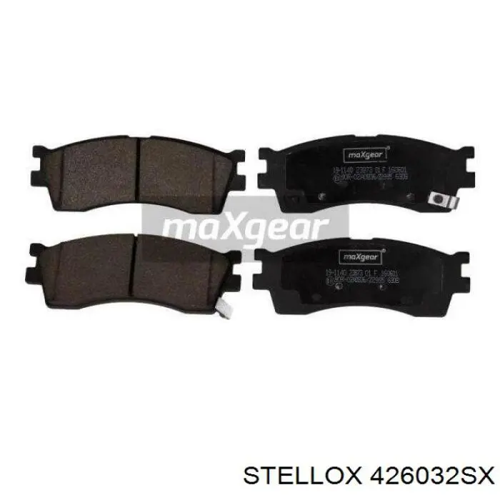 Передні тормозні колодки S0K9D03328Z Hyundai/Kia
