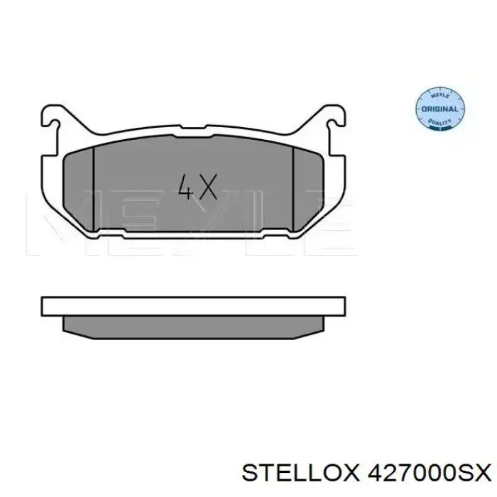 Купити 427000SX Stellox Задні колодки