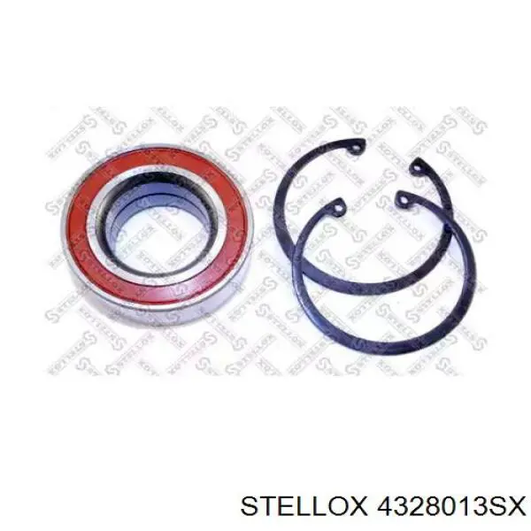 Комплект підшипник маточини передньої Stellox 4328013SX ціна, від 11.74 USD