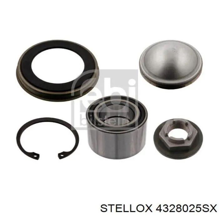 Підшипник маточини задньої Stellox 4328025SX ціна, від 8.16 USD