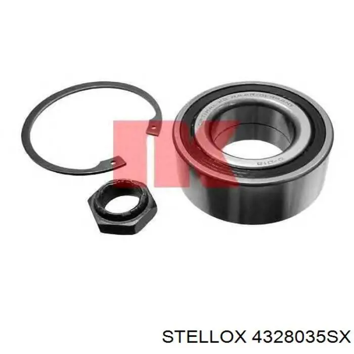 Підшипник маточини зовнішній, передньої/задньої 03623 Febi