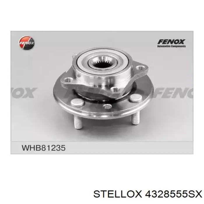Підшипник маточини Stellox 4328555SX