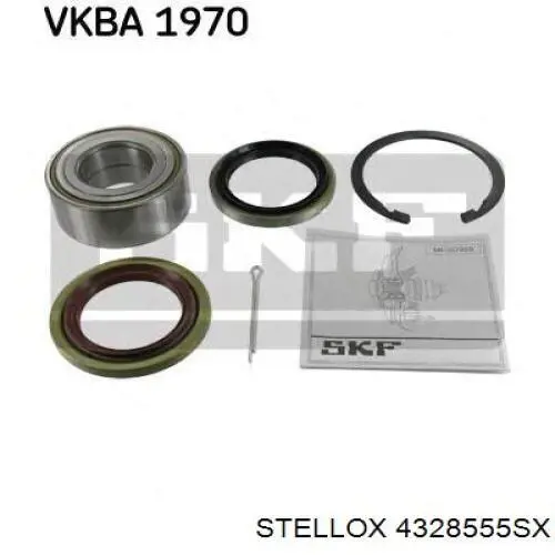 Комплект підшипник маточини передньої Stellox 4328555SX ціна, від 28.26 USD