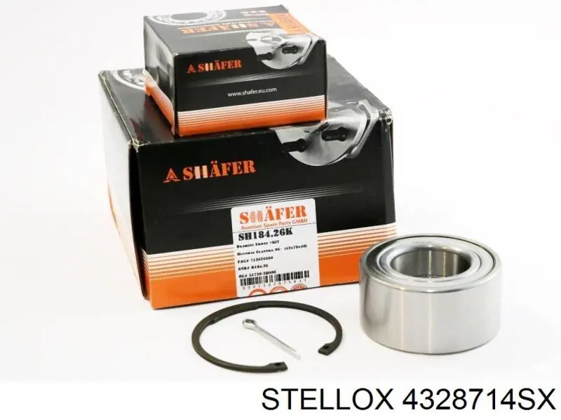 Комплект підшипник маточини передньої Stellox 4328714SX ціна, від 18.11 USD