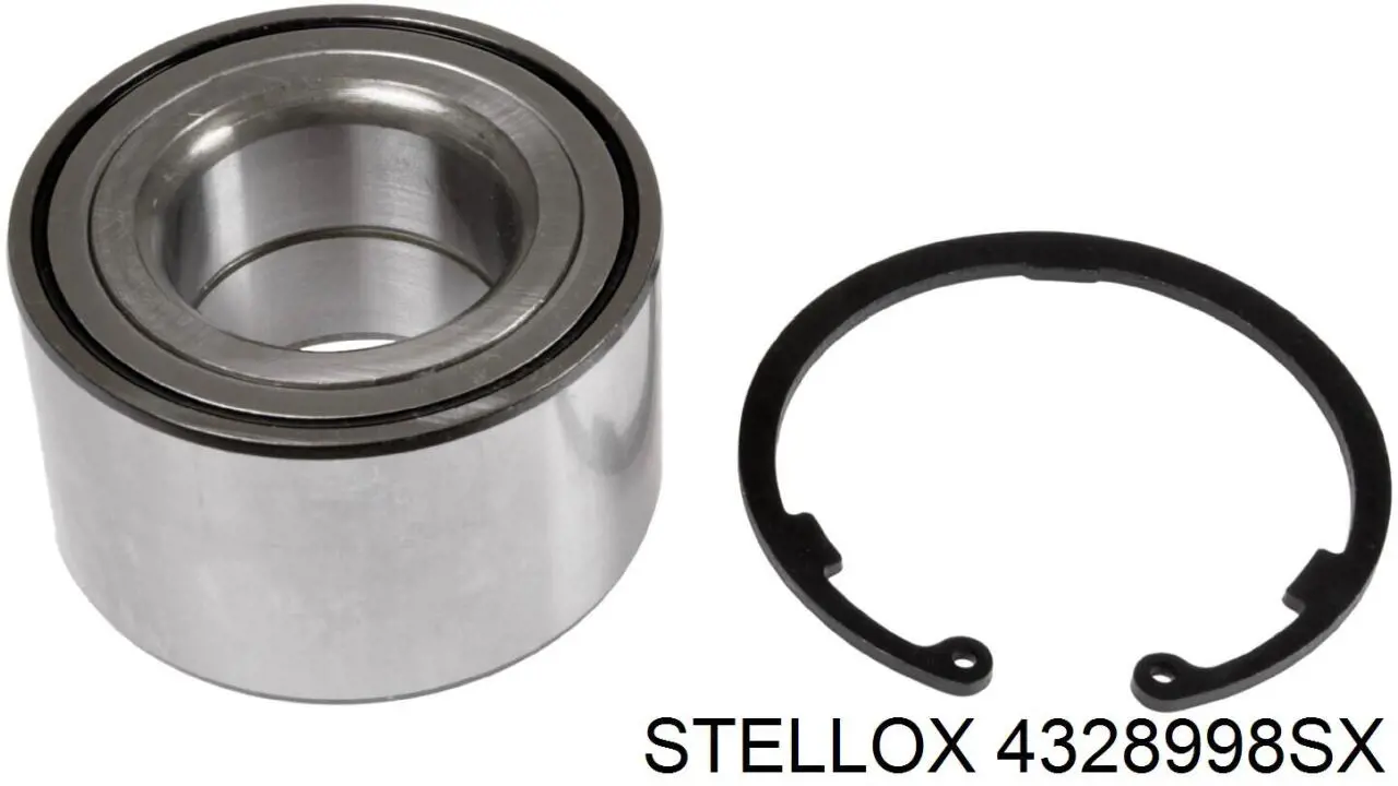 Комплект підшипник маточини передньої Stellox 4328998SX ціна, від 36.03 USD