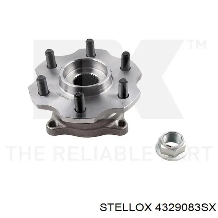 Маточини задніх коліс Stellox 4329083SX ціна, від 68.55 USD