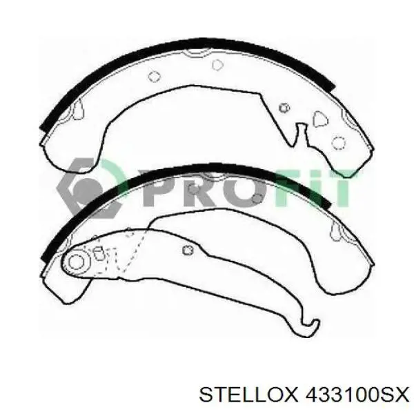 Купити 93189978 Opel Колодки гальмові задні, барабанні