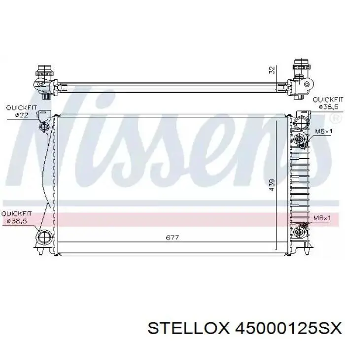 Помпа охолодження Polcar S10015 ціна, від 30.39 USD