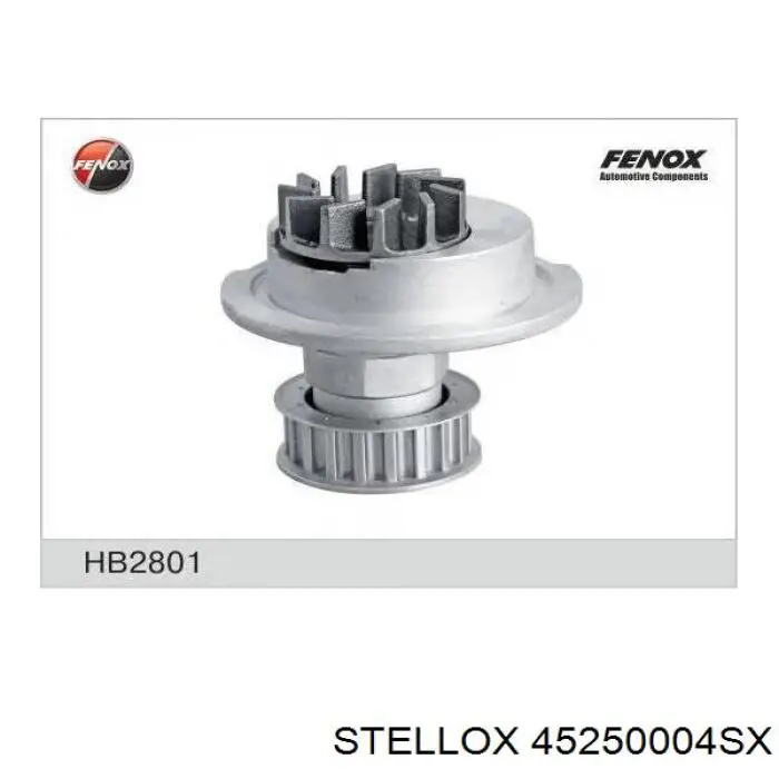 Водяний насос Stellox 45250004SX