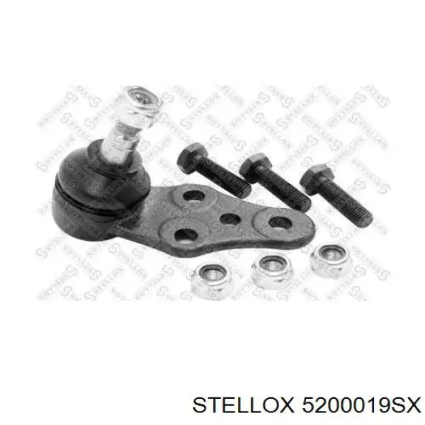Кульова опора, нижня Stellox 5200019SX ціна, від 7.78 USD