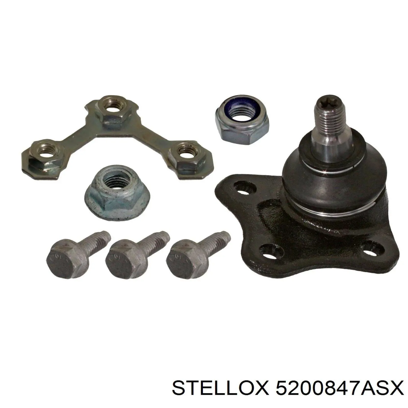 Кульова опора, нижня, ліва Stellox 5200847ASX ціна, від 9.98 USD