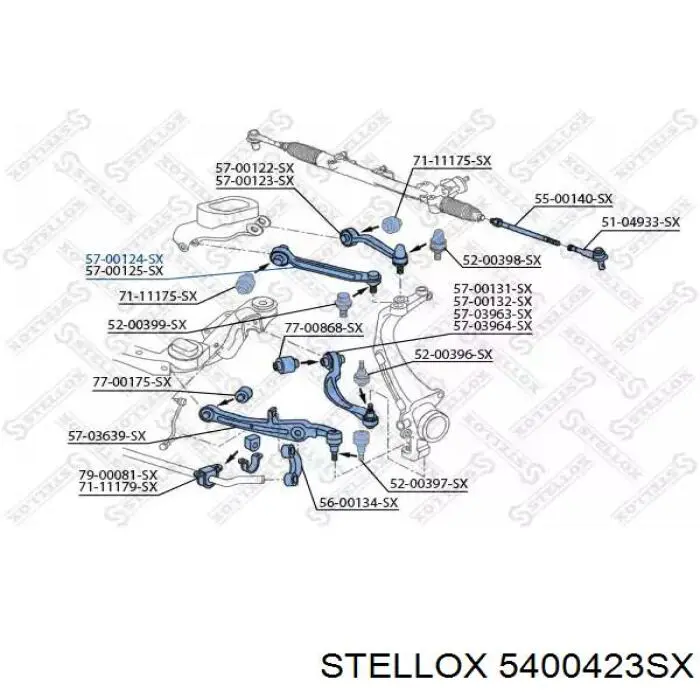 83BB3A053BB Ford Поперечний важіль