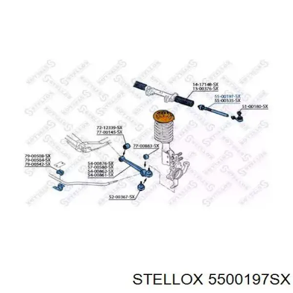 Купити 4400987 Talosa Тяга рульова поздовжня