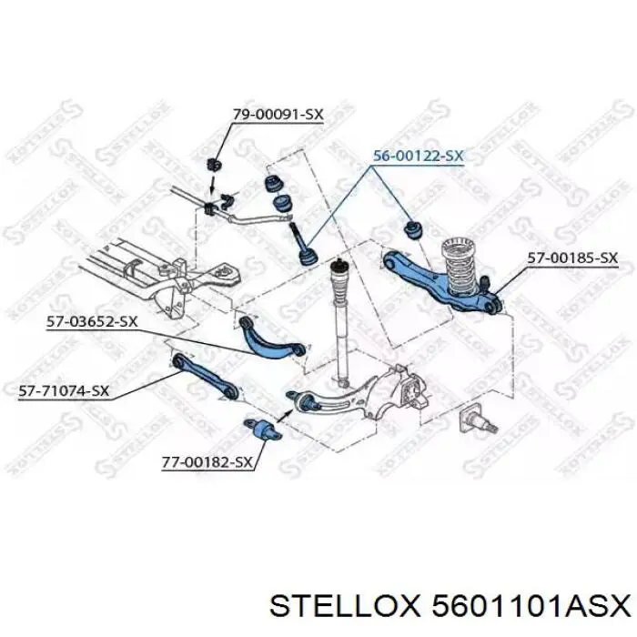 Стійка стабілізатора переднього 5601101ASX Stellox