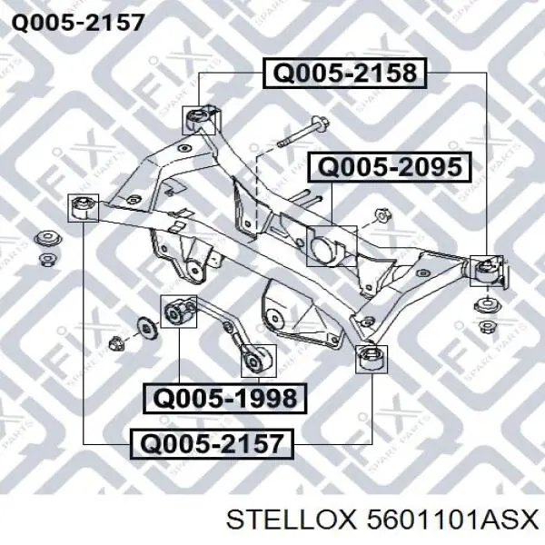 Амортизаційна стійка Stellox 5601101ASX ціна, від 8.87 USD