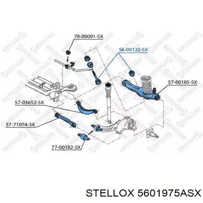 Купити 5601975ASX Stellox Тяжка стабілізатора переднього