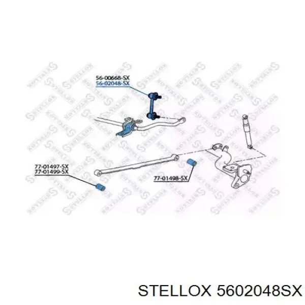 Стійка стабілізатора заднього 5602048SX Stellox