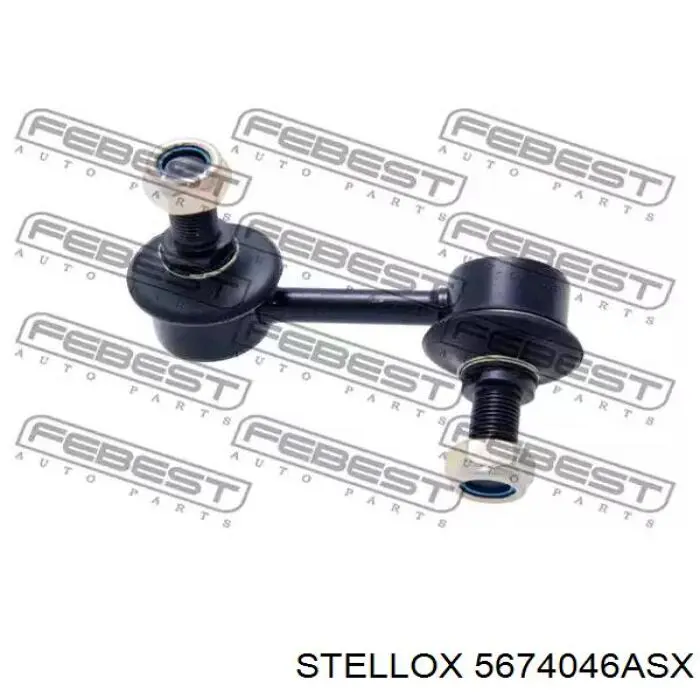 5674046ASX Stellox Стійка стабілізатора, переднього, ліва
