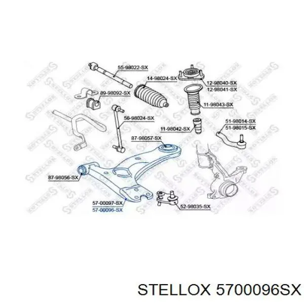 Купити 4806812251 Toyota Важіль передньої підвіски нижній, правий