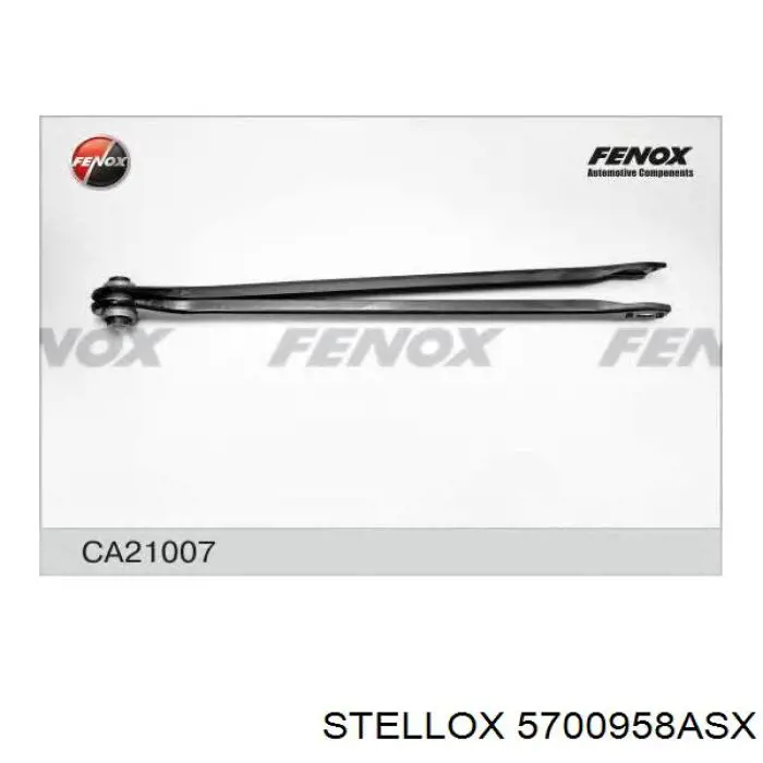 Важіль передньої підвіски нижній, правий 5700958ASX Stellox