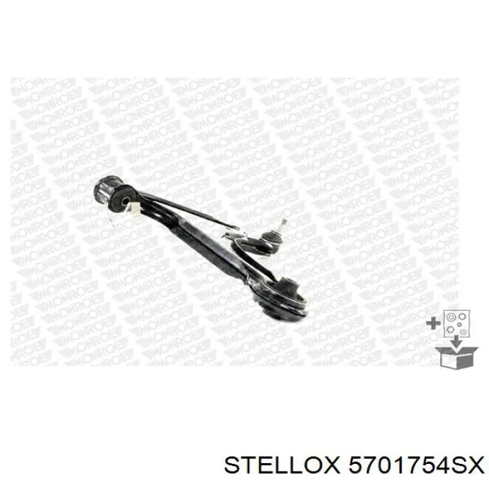 Купити 5701754SX Stellox Лівий важіль передній нижній підвіски