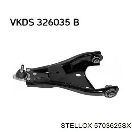 Важіль передній лівий Stellox 5703625SX ціна, від 46.74 USD