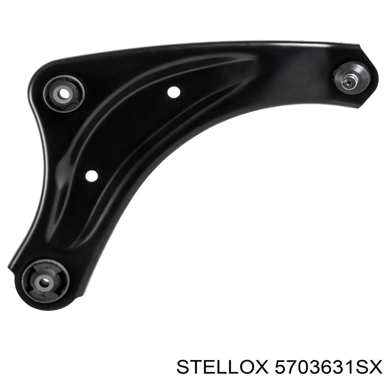 Важіль передньої підвіски нижній, правий 5703631SX Stellox