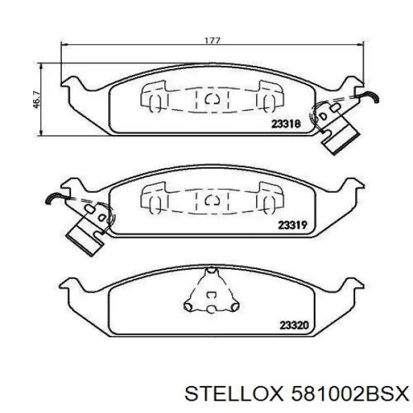 Купити 4874548 Chrysler Колодки гальмівні передні, дискові