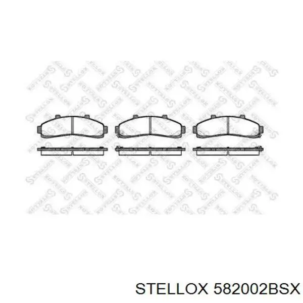 Передні тормозні колодки MKD632 Jurid/Bendix