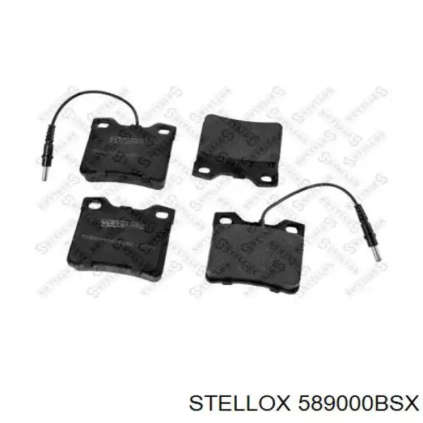 589000BSX Stellox Передні гальмівні колодки